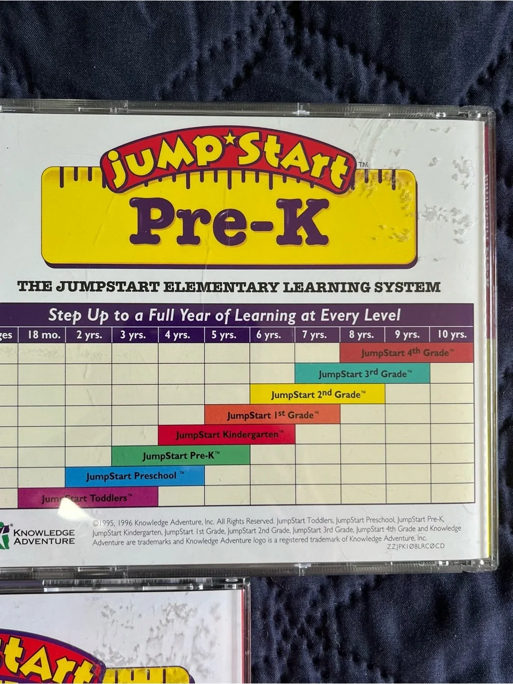 Lot of 3 Jump Start PC CD-ROMs Preschool, 1st Grade, Toddlers